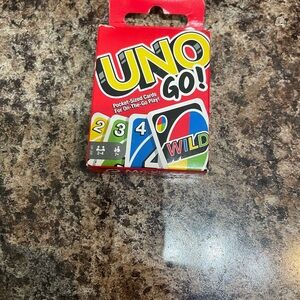 UNO Go Card Game mini cards